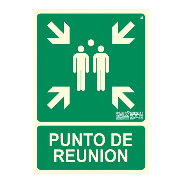 Comprar IMPLASER EV310N-A4 Señal punto de reunión 29,7x21cm EV310N-A4