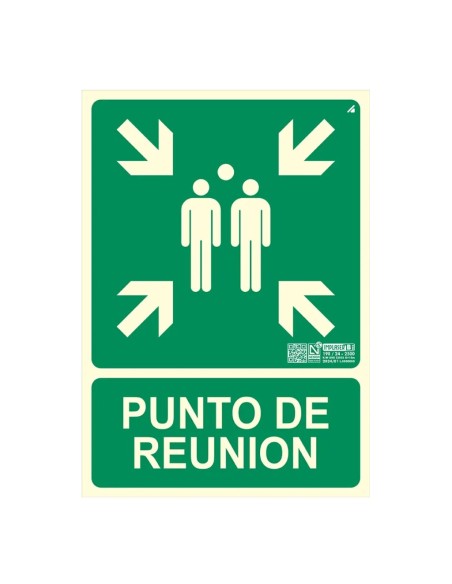 Comprar IMPLASER EV310N-20M Señal punto de reunión 42x59,4cm. 20m EV310N-20M