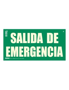 Imprase EV393N Sinal de Emergência Emergência 32x16cm Frame