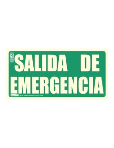 Comprar IMPLASER EV273N Señal salida de emergencia 29,7x14,8cm EV273N
