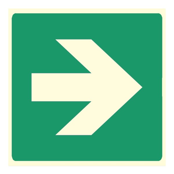 Implaser SIA206N arrow Zona de refúgio 16x16cm