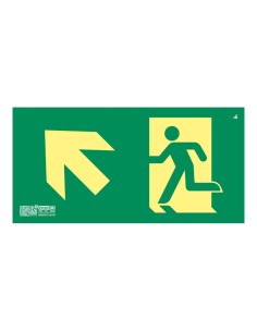 Comprar IMPLASER EV360L Señal salida subida rampa o escalera izquierda Clase A 32x16cm EV360L