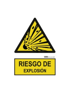 Comprar IMPLASER AD02-A4 Señal riesgo de explosión 29,7x21cm AD02-A4