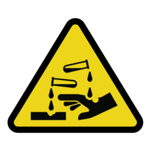 Implasp adhad04 adesivo risco de corrosão 9cm