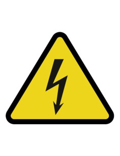 Implasp adhad08 etiqueta de risco elétrico 9cm