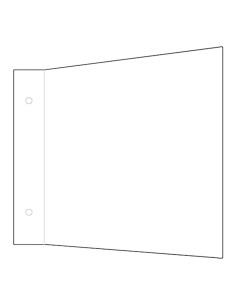 Impraser BP210297 Banning plástico 21x29.7cm