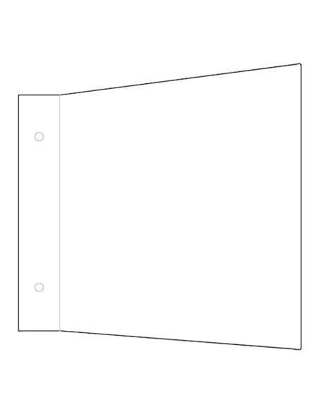 Implaser BA210210 Alumínio Banderum 21x21cm