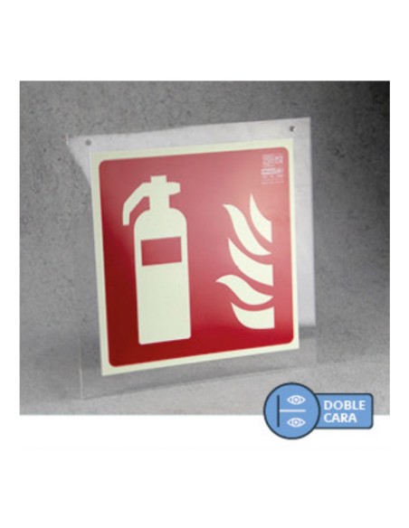 Implassser SMA210210 Metacrilato transparente (1 face) para teto com 210x210mm orifícios. Não inclui sinais