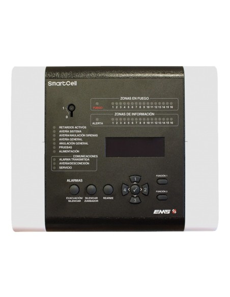 Kidde Commercial SC-11-2201-0001-09 Painel de controle sem fio Smartcell (24VDC) (cartão de comunicação do Sín) - Espanhol