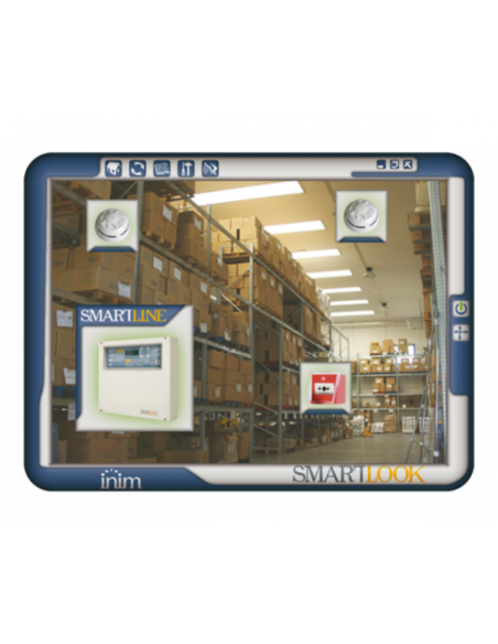Inim Smartlook-F05e Licença para 5 Centros Smartloop Series - SmartLine - Previdia (Licença Expansível)