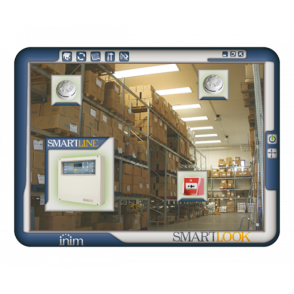 Licença Inim Smartlook-F10e para 10 Centros Smartloop Series - SmartLine - Previdia (Licença Expansível)