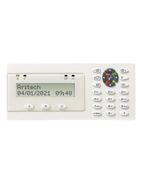 Comprar ARITECH ATS1135 Teclado LCD de 2x16 caracteres con lector de tarjetas. Grado 3 ATS1135