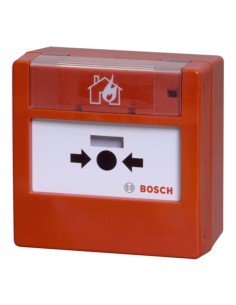 Comprar BOSCH FMC-300RW-GSRRD Pulsador convencional color rojo. Para instalación en interiores. Montaje en superficie. Rearmable