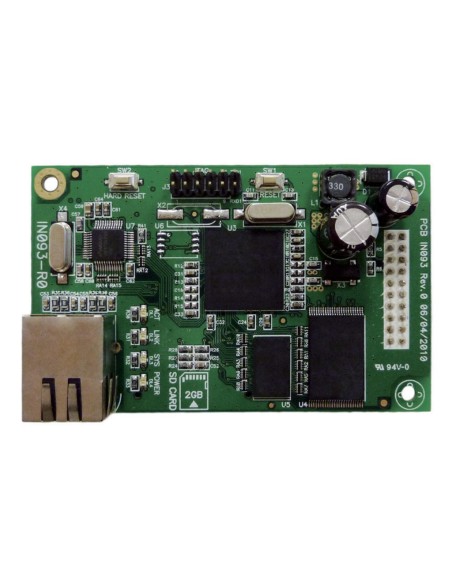 Interface Ethernet Inim Smartlan para Conexões de Internet TCP-IP e Gerenciamento de Protocolos UDP