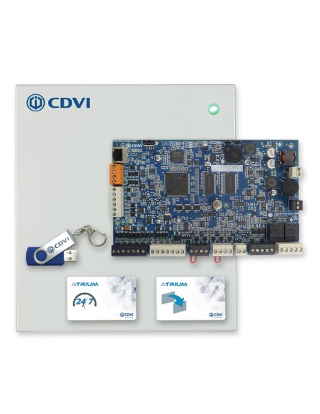 CDVI A22K Driver de 2 Portas / 4 Leitores de Alta Segurança Atrium