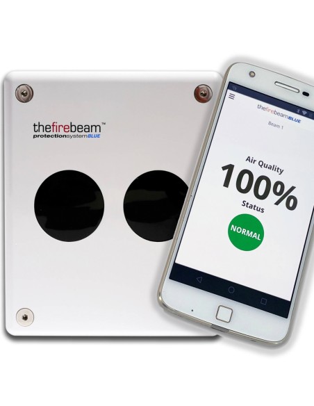 Inim BDH200 5m-70M Detector de fumaça óptica linear com Bluetooth para app