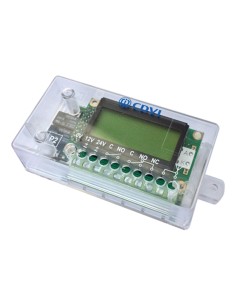 Comprar CDVI SEL2641R433XPL Receptor RF 433MHz de 2 relés con display LCD - 100 transmisores SEL2641R433XPL