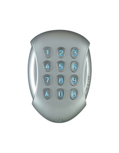 Teclado CDVI Galeow Digicode® Wiegand Finish Aluminum