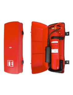 Comprar SIEX M003857 Armario modelo CO2 color rojo para extintor 5Kg M003857
