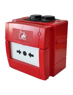 Notificador W1A-R470SG-K013-81 Botão Convencional de Alarme. Intristan Seguro EEX 470?. Ip67. Cor vermelha