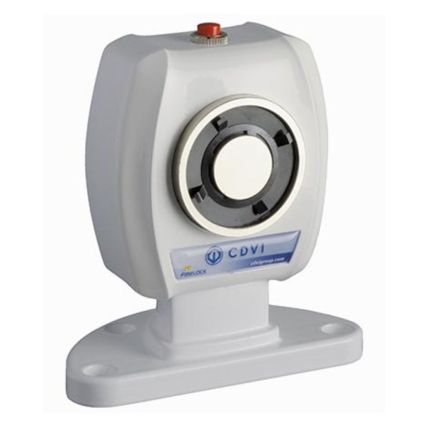 Comprar CDVI VIRP5024 Retenedor electromagnético para puerta cortafuego con soporte de pie, 50kg - 24Vdc VIRP5024