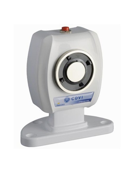 Retentor eletromagnético do CDVI Virp5024 para a porta à prova de fogo com suporte de suporte, 50kg - 24vdc