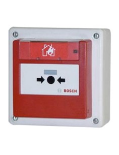 BOSCH FMC-420RW-HSRRD REAVABLE ALARME externo botão. Montagem de superfície. Cor vermelha