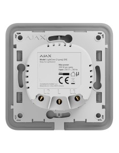 Comprar AJAX LIGHTSWITCH-LIGHTCORE-2G Ajax LightSwitch LightCore 2-gang. Interruptor Doble LIGHTSWITCH-LIGHTCORE-2G
