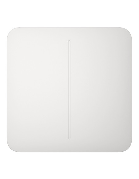 Comprar AJAX LIGHTSWITCH-2G-WH Ajax LightSwitch SoloButton 2-gang. Pulsador Doble. Color Blanco LIGHTSWITCH-2G-WH