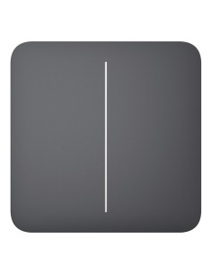 Comprar AJAX LIGHTSWITCH-2G-GP Ajax LightSwitch SoloButton 2-gang. Pulsador Doble. Color Grafito LIGHTSWITCH-2G-GP