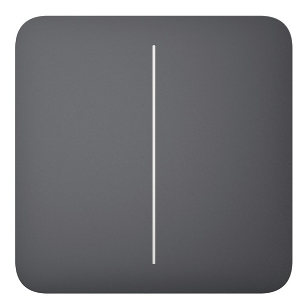 Comprar AJAX LIGHTSWITCH-2G-GP Ajax LightSwitch SoloButton 2-gang. Pulsador Doble. Color Grafito LIGHTSWITCH-2G-GP