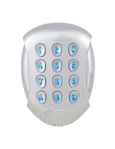 Teclado anti-vandálaco Digicode® CDVI GALEO-BT com conectividade Bluetooth