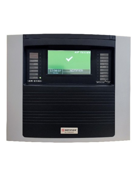 Notifier AM-8100 Analog Central AM-8100 de 1 loop inigualável. Com Protocolo Opal (avançado) de 159 + 159 dispositivos