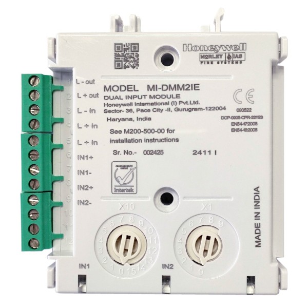 Comprar MORLEY MI/D2ICMOE Módulo analogico de 2 entradas supervisadas y 1 salida de relé. Protocolo HMI MI/D2ICMOE