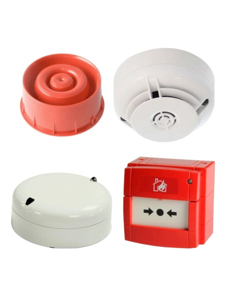 Notifier NRX-Bundle-s Kit composto por: 1UD NRXI-GATE + 10UD NRX-OPT + 10UD B501RF + 2UD NRX-WCP + 4UD NRX-WS-RR + 4UD B501RF r