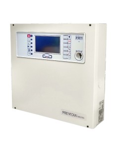 Inim Prevídia-Micro Prevídia-MSG - Micro Central Convencional Prevídia. Caixa pequena Cinza