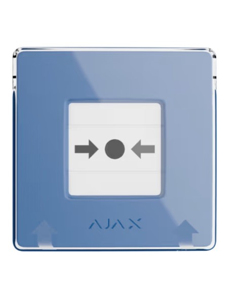 Comprar AJAX MANUALCALLPOINT-B Ajax Manual Call Point. Pulsador inalámbrico reajustable con escenarios programables. Color Azul 