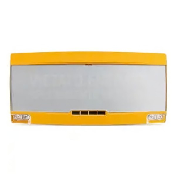 Notifier Pan1-Plus-Adv-Y-SP Painel Análogo Extinção Indiction em 54,3 / 23 Interior, Cor Amarelo com Tabuleta Cinza e Texto em 