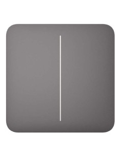 Comprar AJAX LIGHTSWITCH-2G-GR Ajax LightSwitch SoloButton 2-gang. Pulsador Doble. Color Gris LIGHTSWITCH-2G-GR