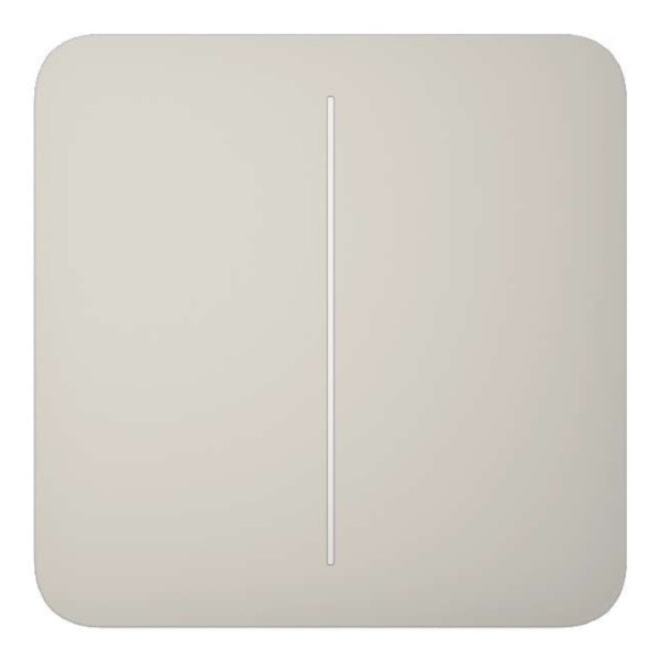 Comprar AJAX LIGHTSWITCH-2G-OY Ajax LightSwitch SoloButton 2-gang. Pulsador Doble. Color Ostra LIGHTSWITCH-2G-OY