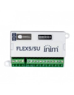 Inim Flex5 / seu módulo expander de 5 terminais de entrada / saída. Grau 3