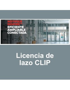 Comprar NOTIFIER HOP-933-100 Licencia INSPIRE de lazo CLIP, requerida para dispositivos antiguos HOP-933-100