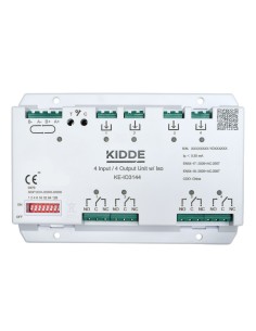 Acheter KIDDE KE-IO3144 KIDDE. Module 4 entrées / 4 sorties pour systèmes analogiques de la série Excellence.