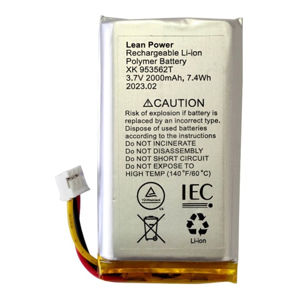 Ajax Bateria-Hub-2ah Bateria Backup Ajax Hub, Hub Plus, Hub 2 2G, Rex, Rex 2