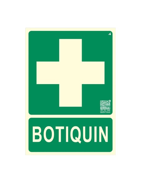 Comprar IMPLASER EV325N-A4 Señal botiquín 29,7x21cm EV325N-A4