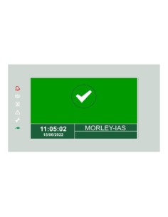 Morley MA-LCD7 MORLEY. Painel de repetição para centrais análogos da série máxima