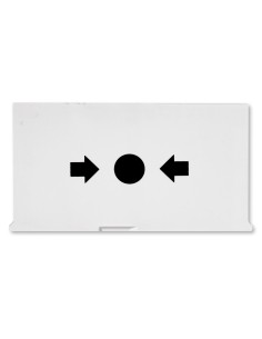 Kaufen ZITON N-MC-RE ZITON. Austauschbares Kunststoffelement für Drucktaster ZP886R DM3x10R und NC-MC-100-R.