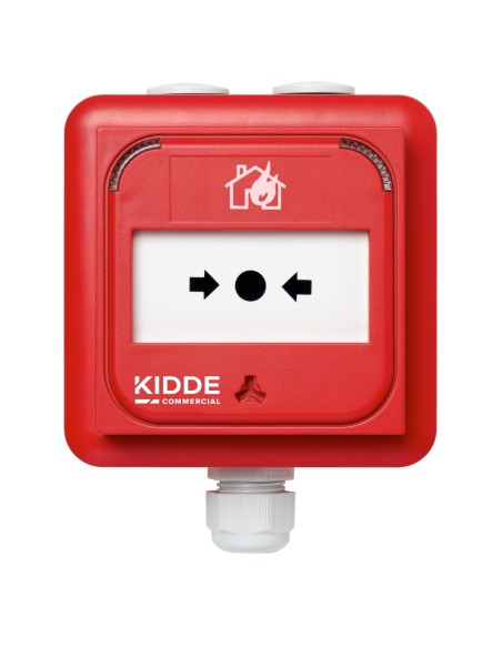 Kidde ke-dm3110r-ip kidde. Alarme de Ston do botão manual do push para sistemas análogos da série da excelência com isolante