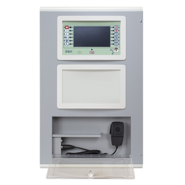 Painel de controle modular INIM Previdia-Vox somente com funções de evacuação de voz
