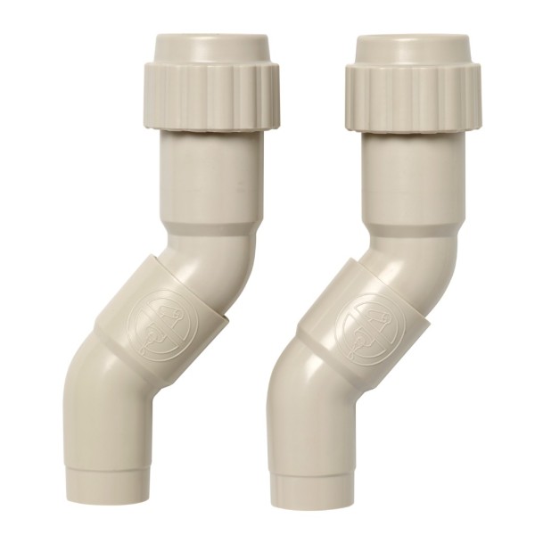 Adaptador de tubo de reposição para o Kidde 9-30795 Modular curvado